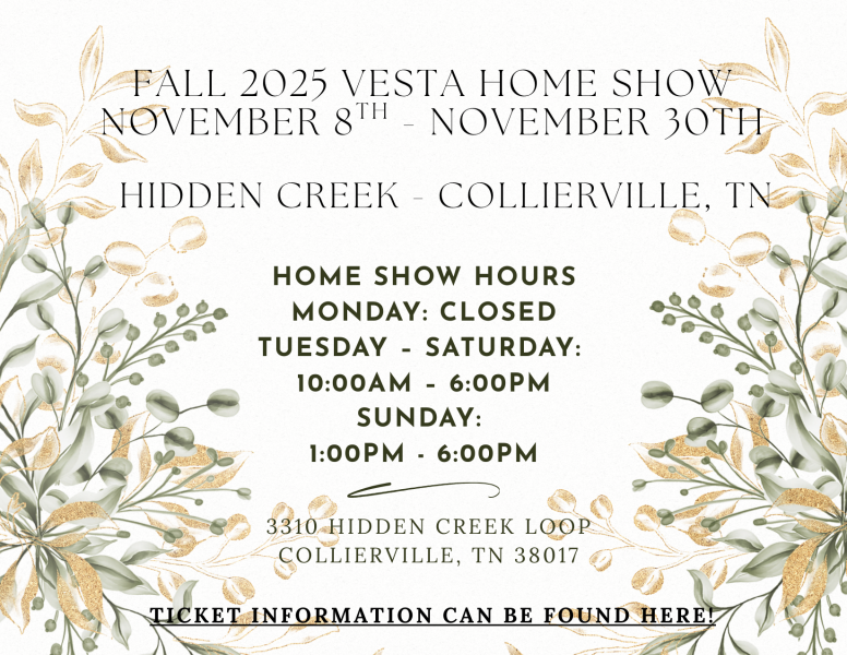 Vesta Home Show Hours and Tickets